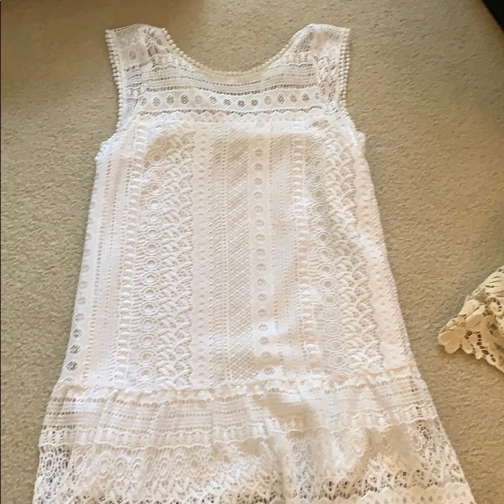 BB Dakota White lace dress